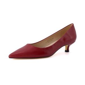 CUSHIONAIRE Bay Kitten Heels for Women – Pointed Toe Slip On Low Heel Women 6.5